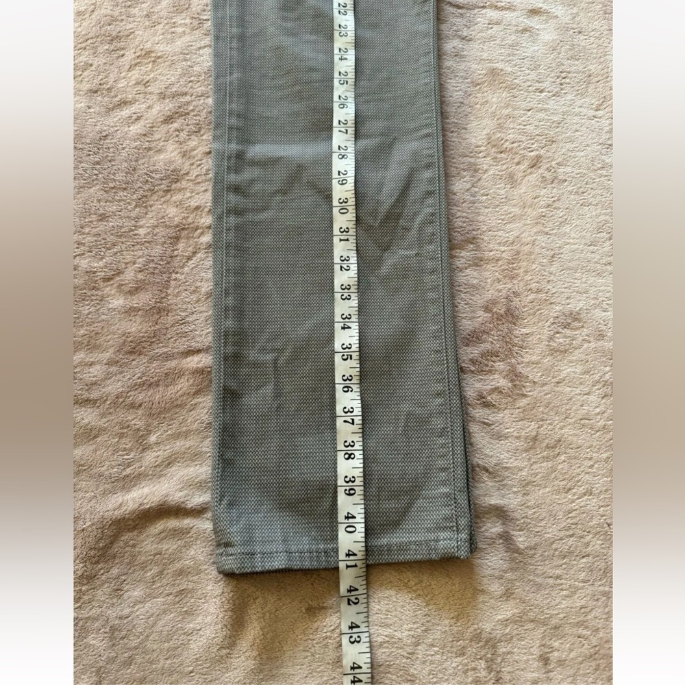 Adriano Goldschmied Everett Slim Straight Jeans Pants Beige Trousers Sz 30 - Picture 11 of 11